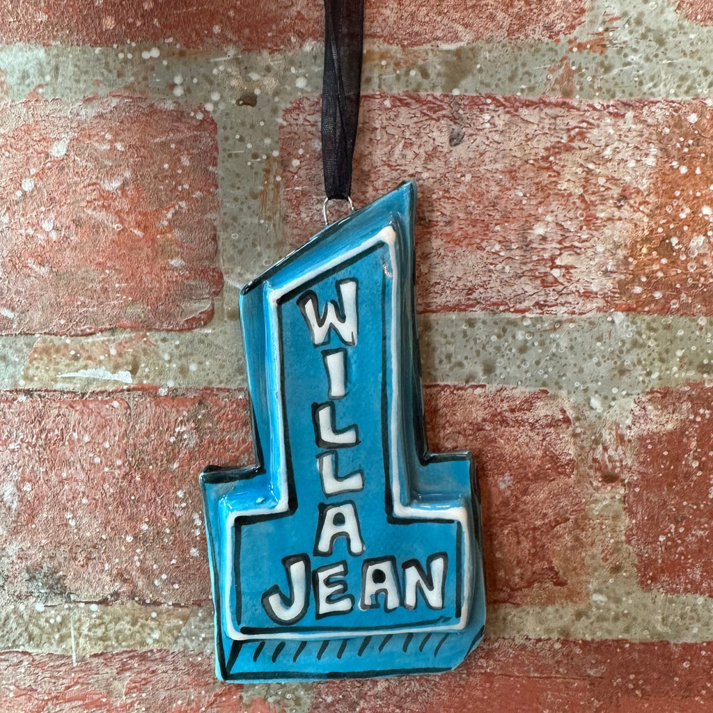 WJ Sign Ornament